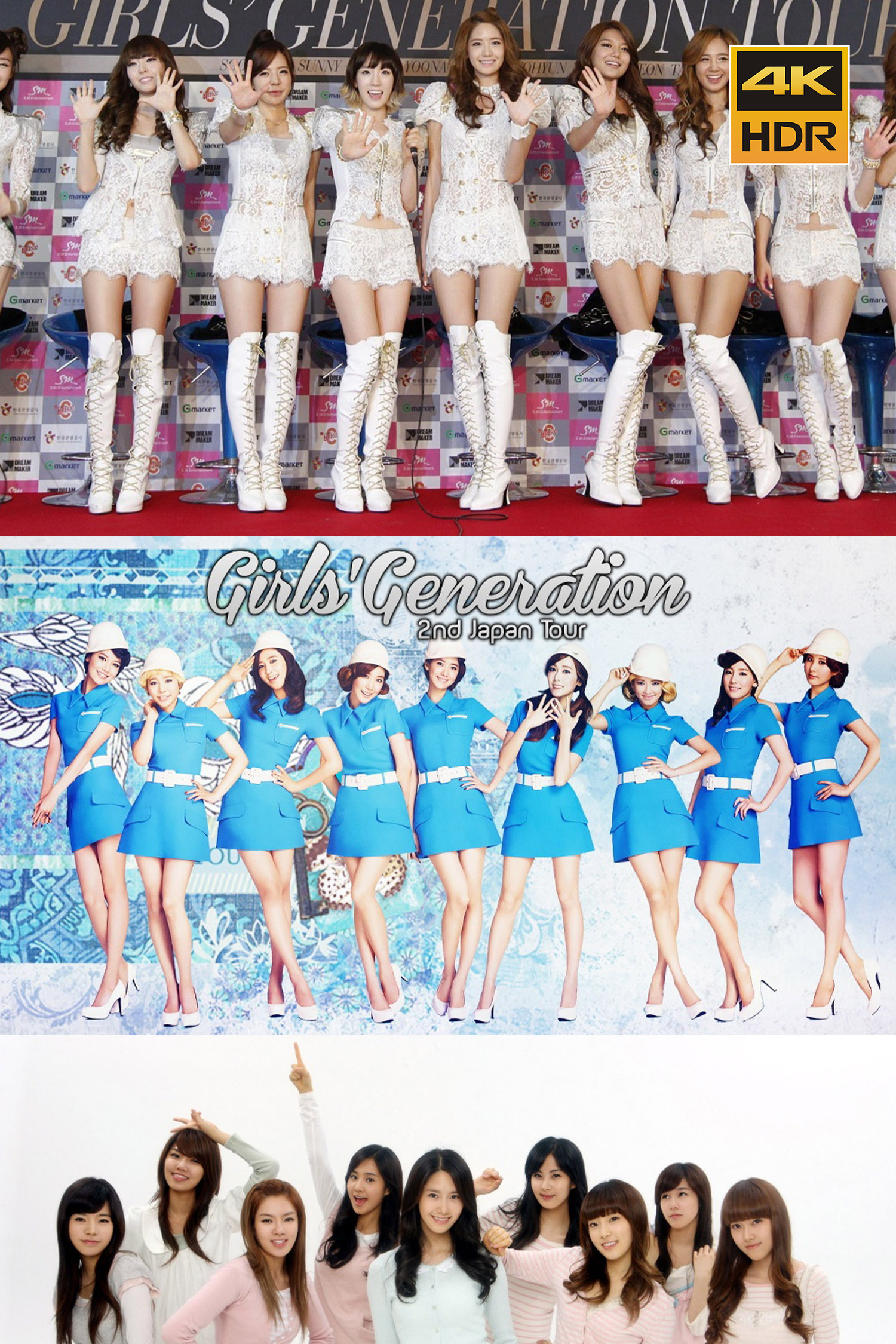 少女时代演唱会(日本5次巡演+上海站1次)(2011 - 2016)